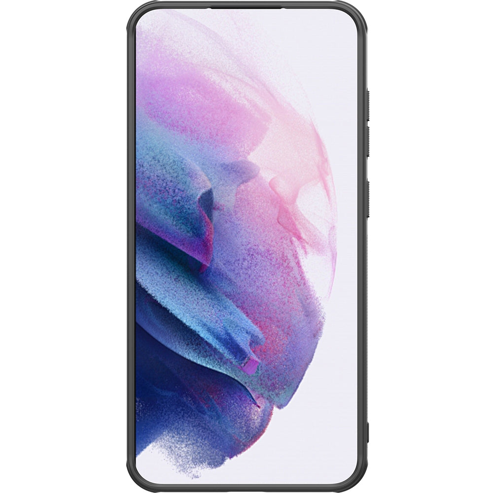 Handyhülle für Galaxy S24 FE, Nillkin Frosted Shield Pro Magnetic, Schwarz