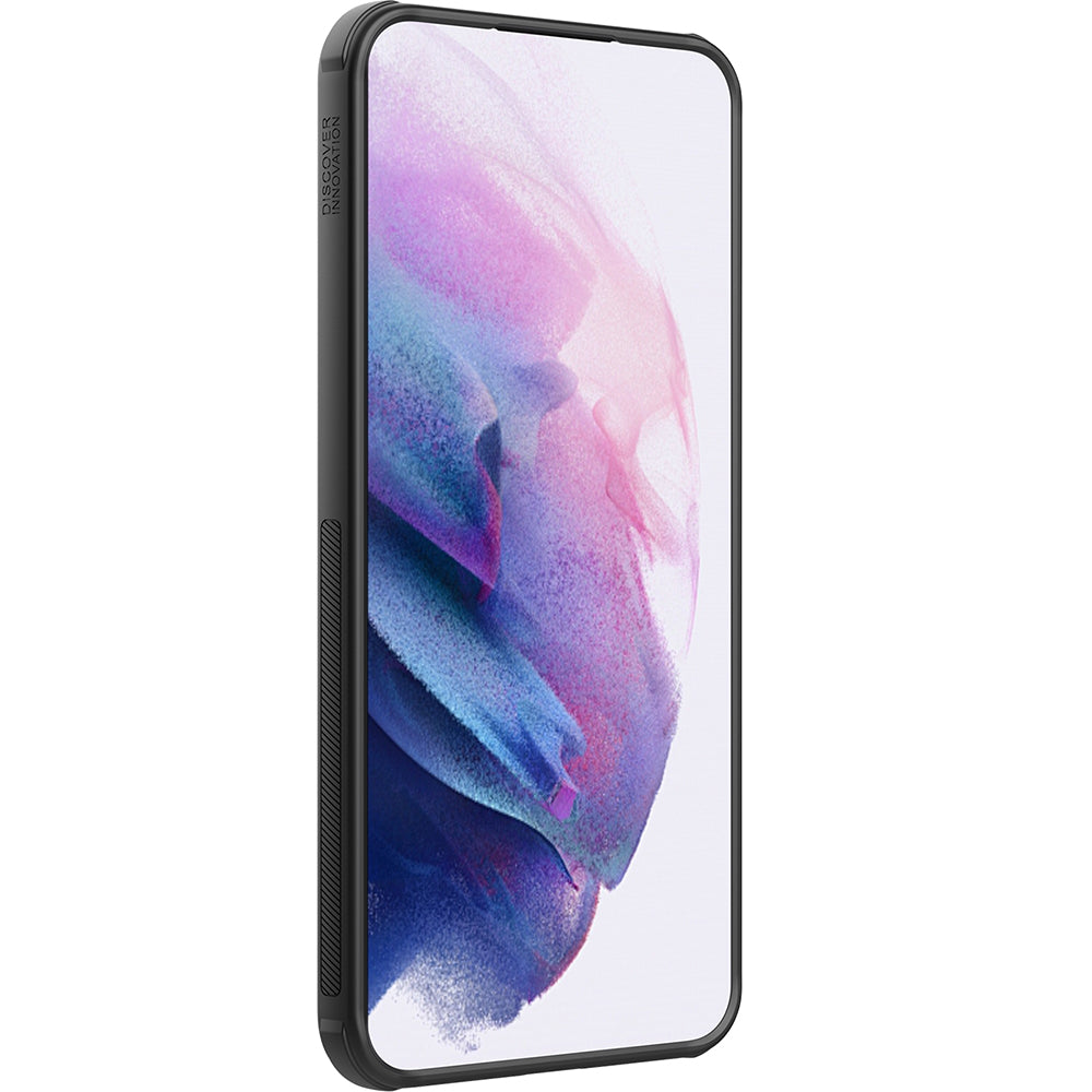 Handyhülle für Galaxy S24 FE, Nillkin Frosted Shield Pro Magnetic, Schwarz