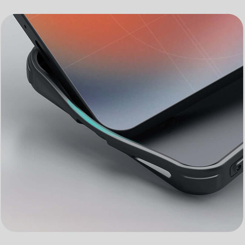 Handyhülle für Nothing Phone (3a) Pro, Nillkin Frosted Shield Pro, Schwarz