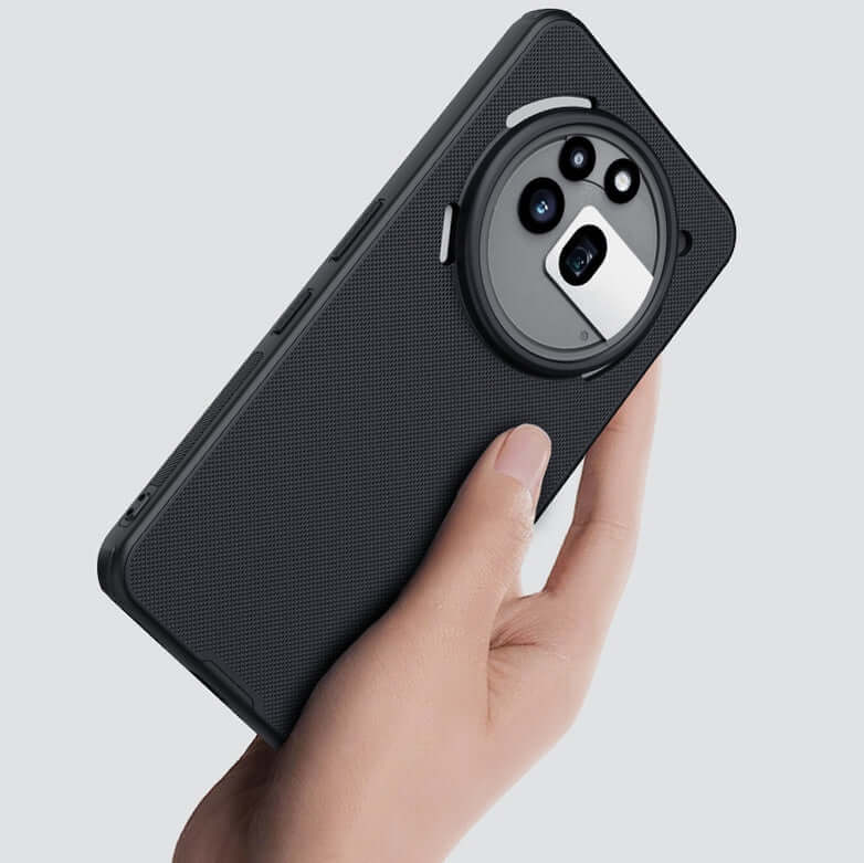 Handyhülle für Nothing Phone (3a) Pro, Nillkin Frosted Shield Pro, Schwarz
