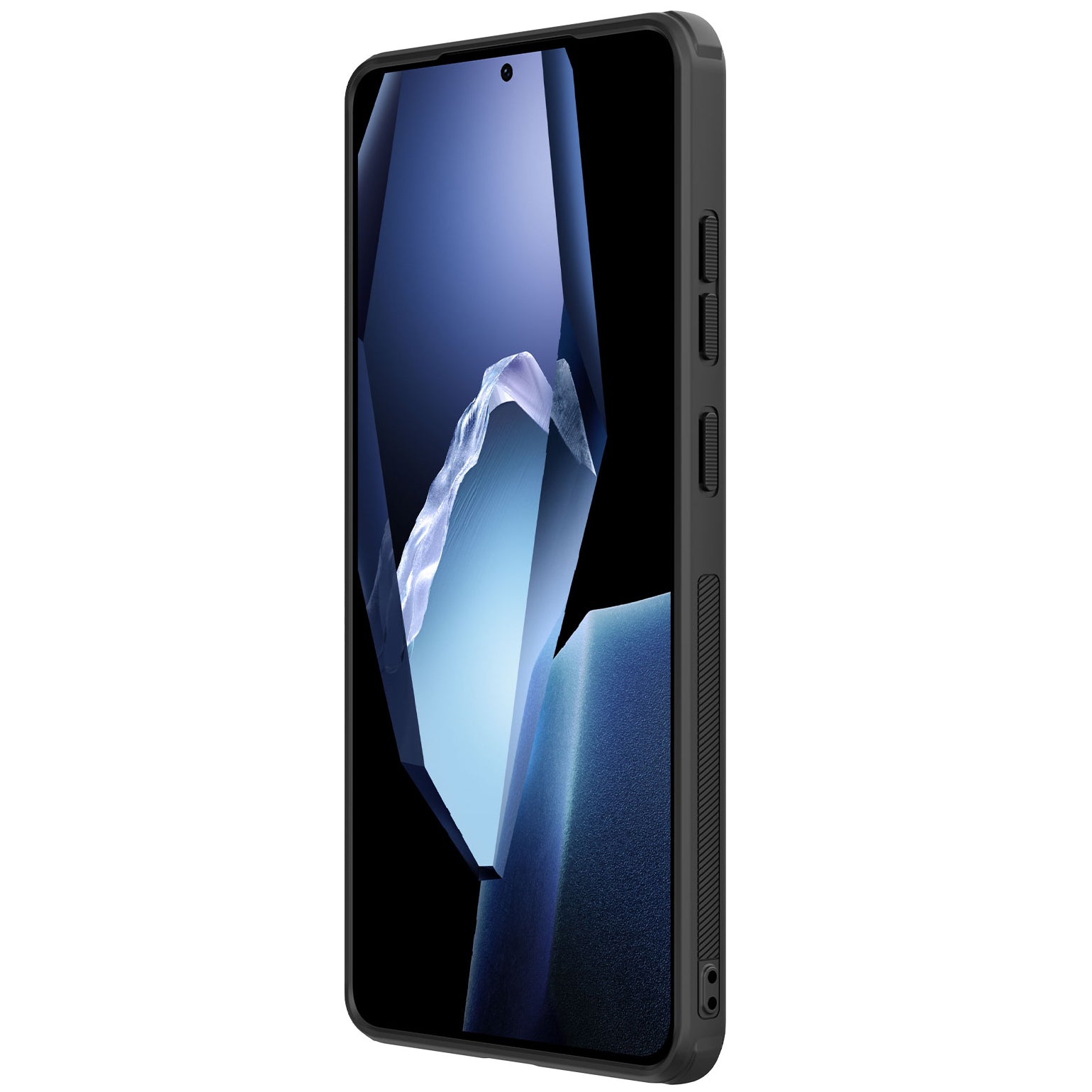 Handyhülle für OnePlus 13R, Nillkin Frosted Shield Pro, Schwarz