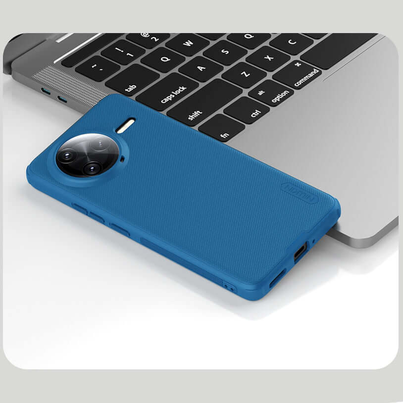 Handyhülle für Xiaomi POCO F7 Ultra, Nillkin Frosted Shield Pro, Blau
