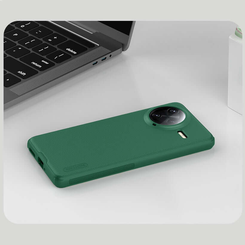 Handyhülle für Xiaomi POCO F7 Ultra, Nillkin Frosted Shield Pro, Grün