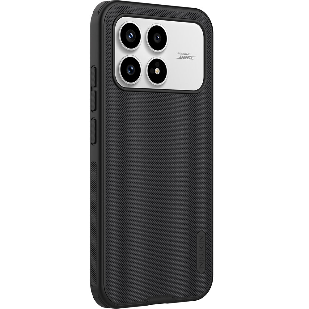 Handyhülle für Xiaomi POCO F8 Pro, Nillkin Frosted Shield Pro, Schwarz