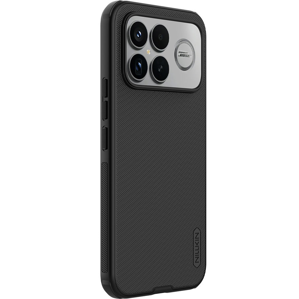 Handyhülle für Xiaomi POCO F8 Ultra, Nillkin Frosted Shield Pro, Schwarz