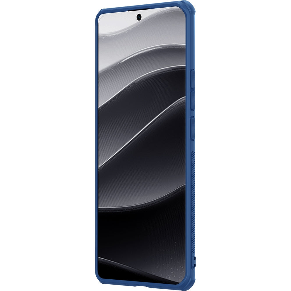 Handyhülle für Redmi Note 14 Pro 5G / POCO X7, Nillkin Frosted Shield Pro, Dunkelblau