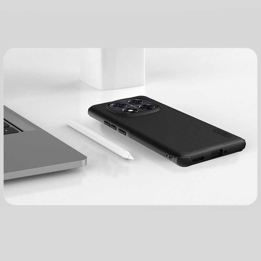 Handyhülle für Xiaomi Redmi Note 14 Pro Plus 5G, Nillkin Frosted Shield Pro, Schwarz