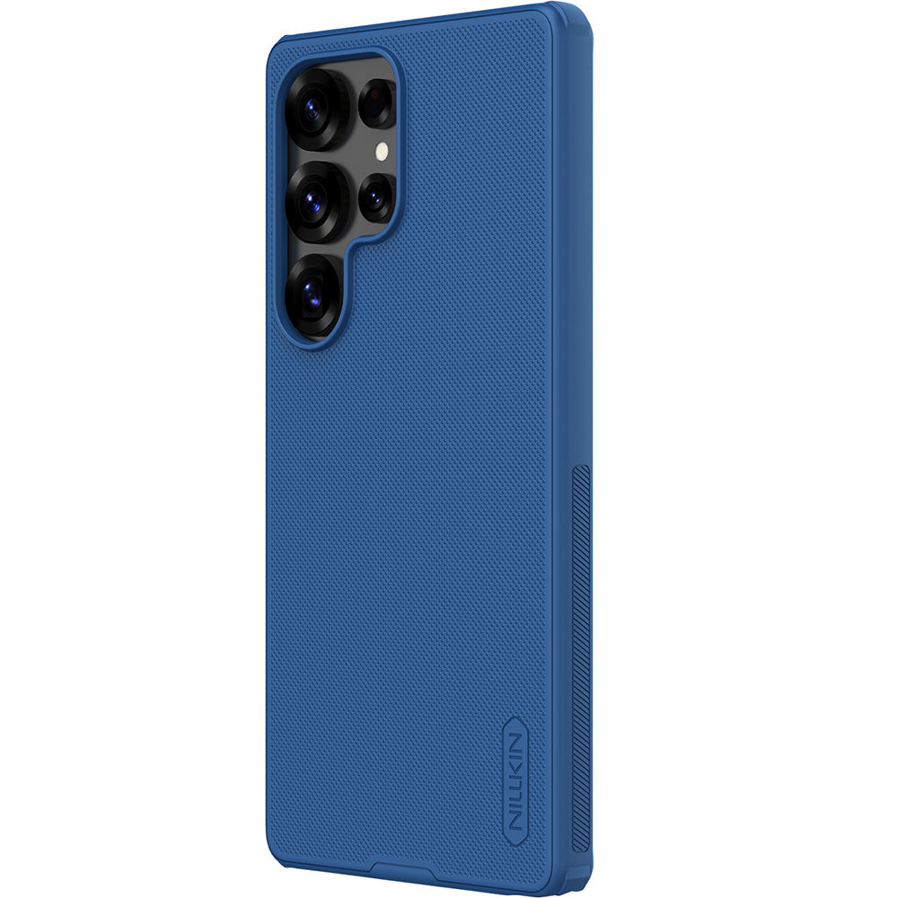 Handyhülle für Galaxy S25 Ultra, Nillkin Frosted Shield Pro, Dunkelblau