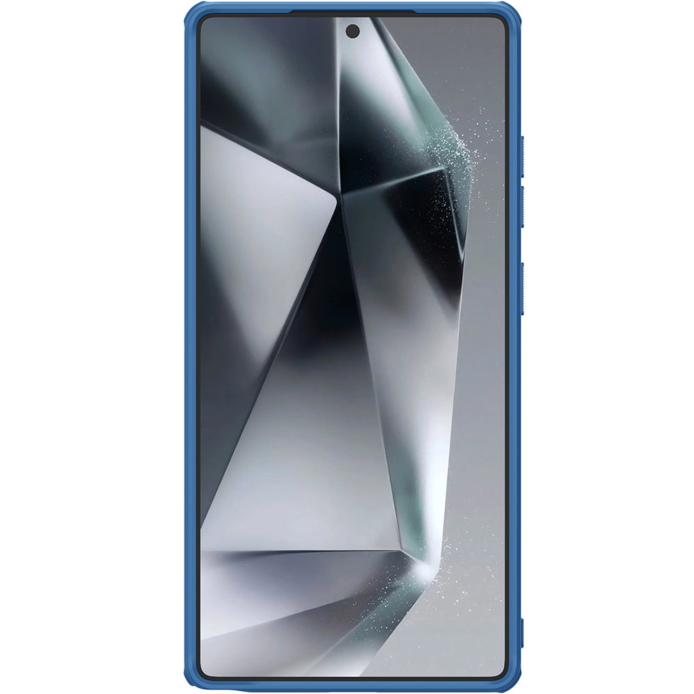 Handyhülle für Galaxy S25 Ultra, Nillkin Frosted Shield Pro, Dunkelblau