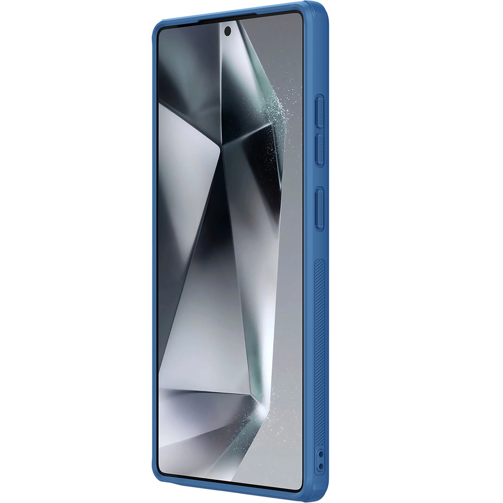 Handyhülle für Galaxy S25 Ultra, Nillkin Frosted Shield Pro, Dunkelblau
