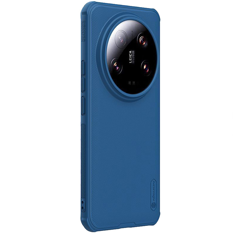 Schutzhülle für Xiaomi 14 Ultra, Nillkin Super Frosted Shield Pro, Blau