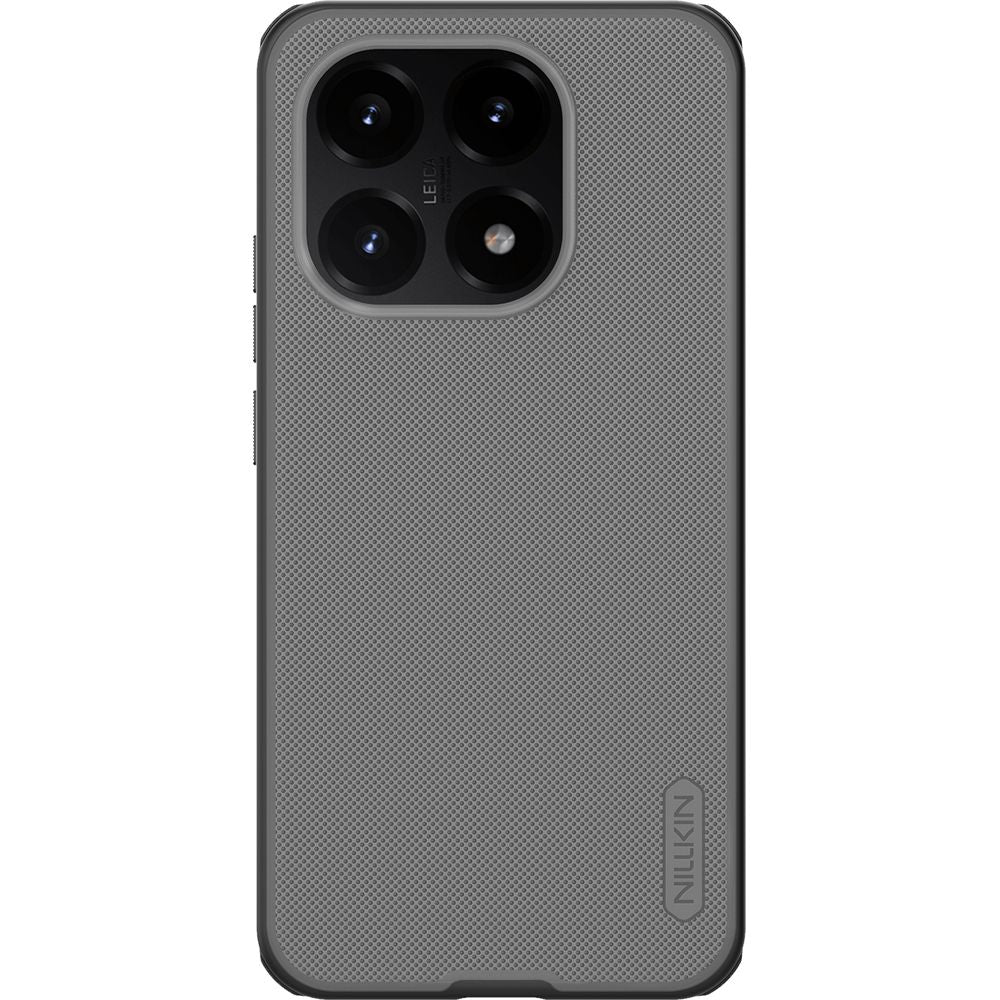 Handyhülle für Xiaomi 15T, Nillkin Frosted Shield Pro, Durchscheinend mit schwarzen Rahmen