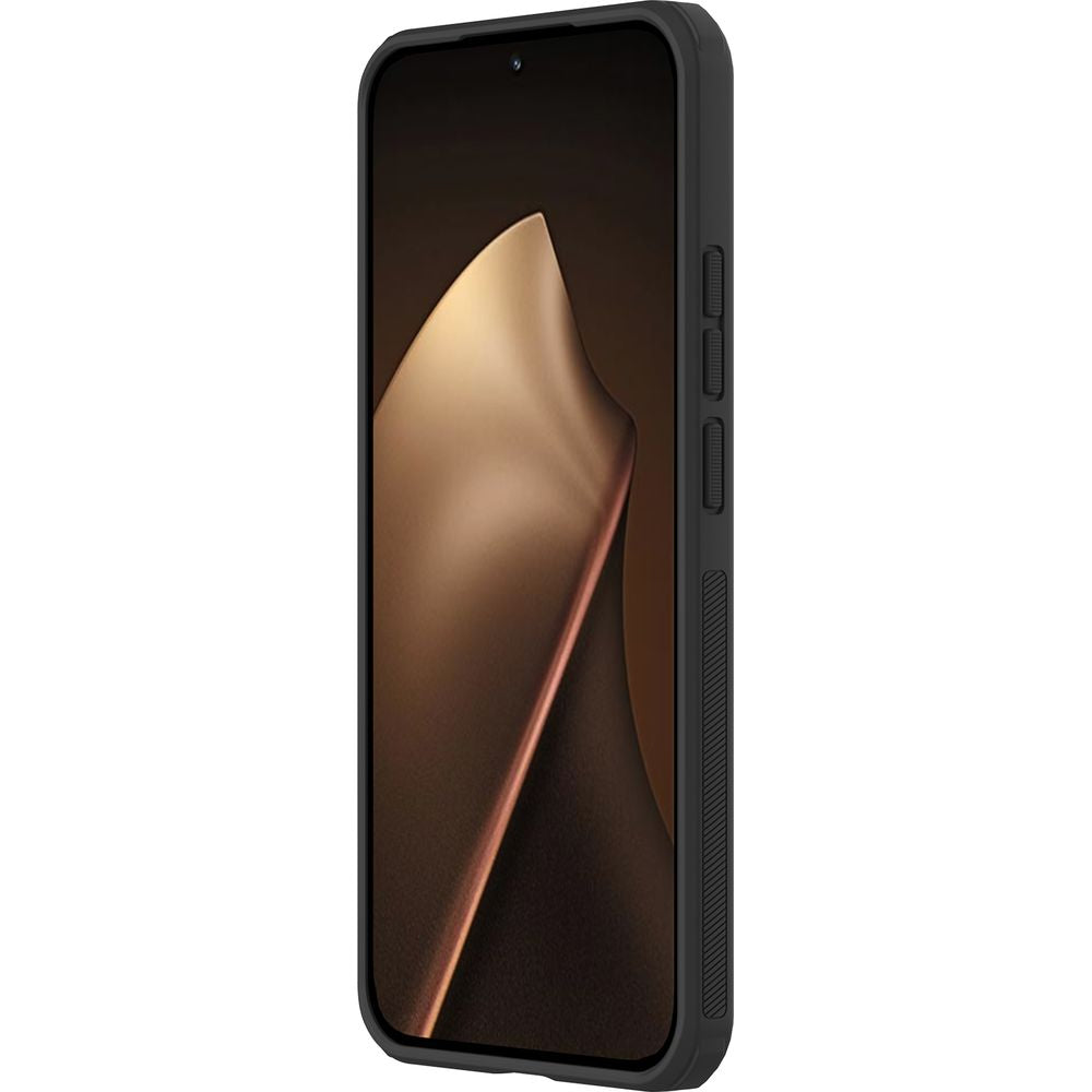 Handyhülle für Xiaomi 15T, Nillkin Frosted Shield Pro, Durchscheinend mit schwarzen Rahmen