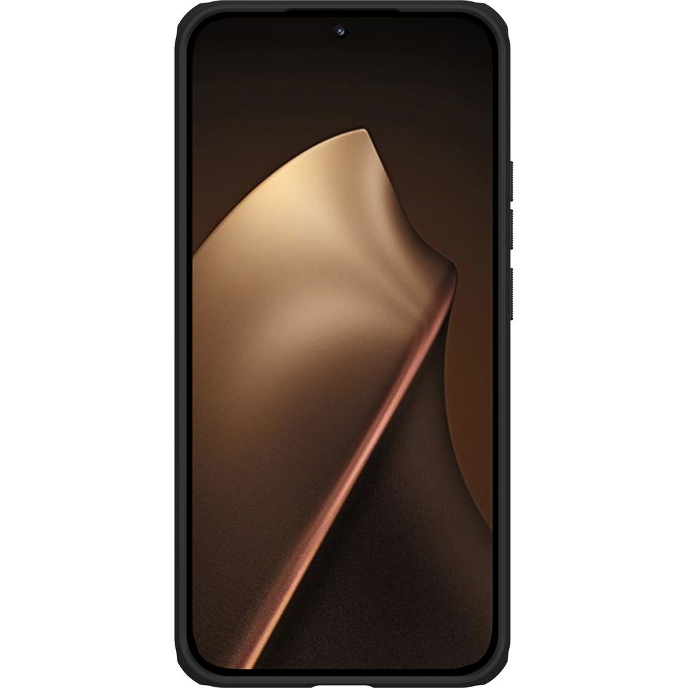 Handyhülle für Xiaomi 15T, Nillkin Frosted Shield Pro, Durchscheinend mit schwarzen Rahmen