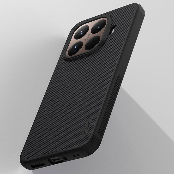 Handyhülle für Xiaomi 15T Pro, Nillkin Frosted Shield Pro, Schwarz