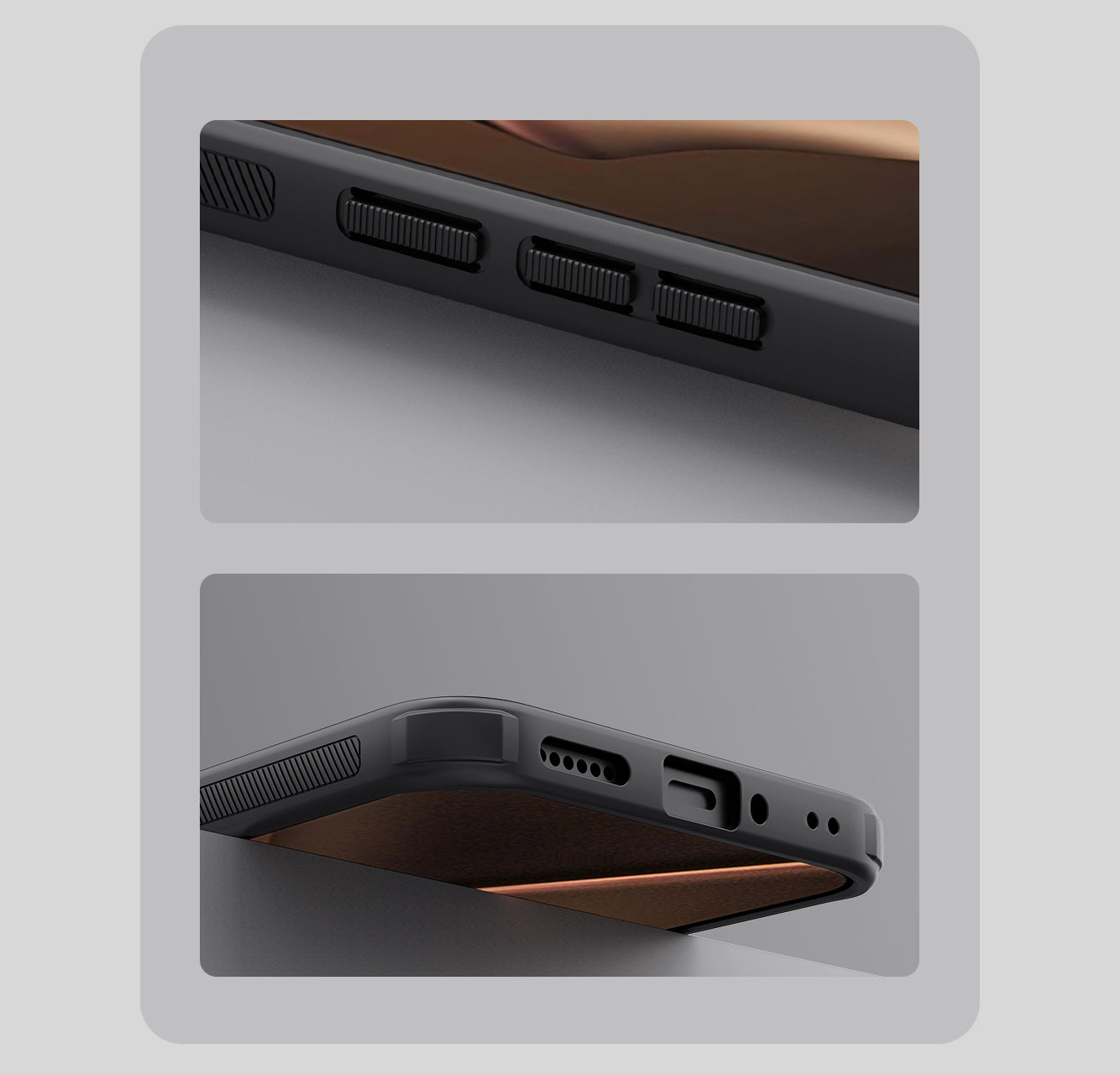 Handyhülle für Xiaomi 15T Pro, Nillkin Frosted Shield Pro, Schwarz