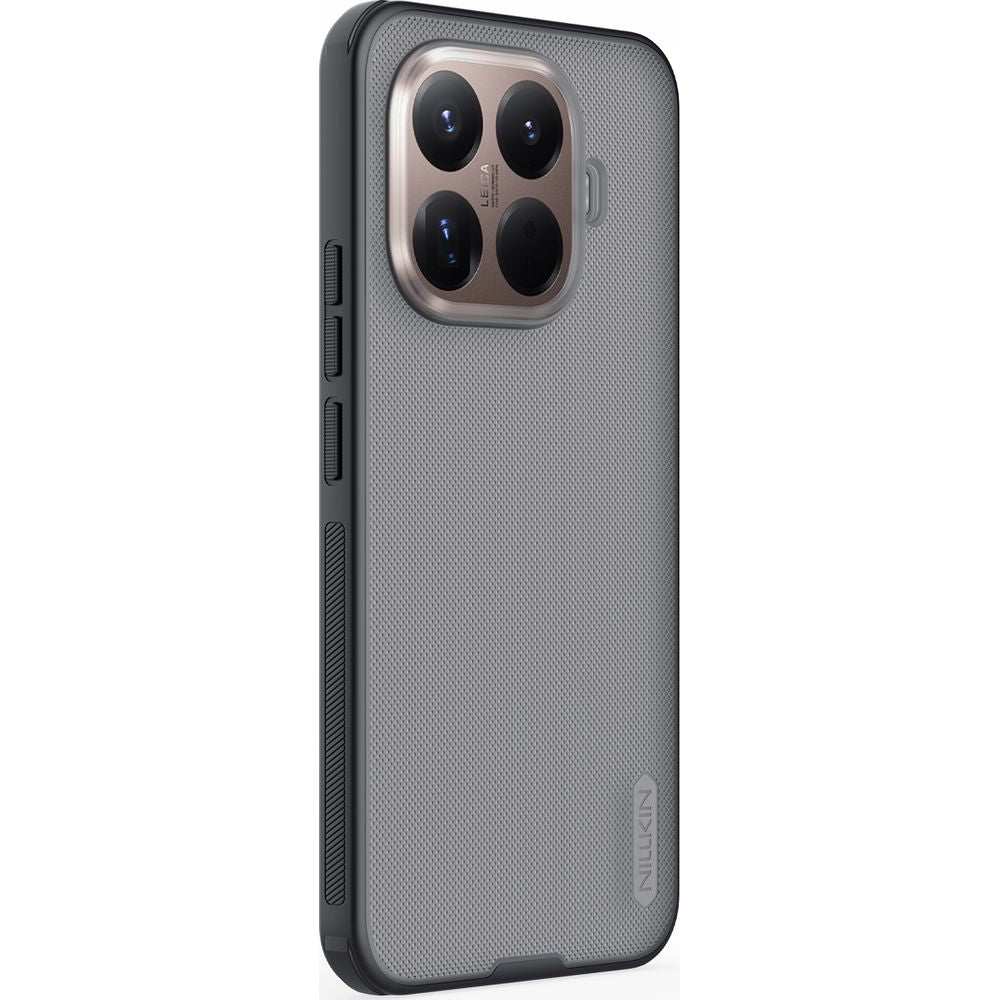 Handyhülle für Xiaomi 15T Pro, Nillkin Frosted Shield Pro, Durchscheinend mit schwarzen Rahmen