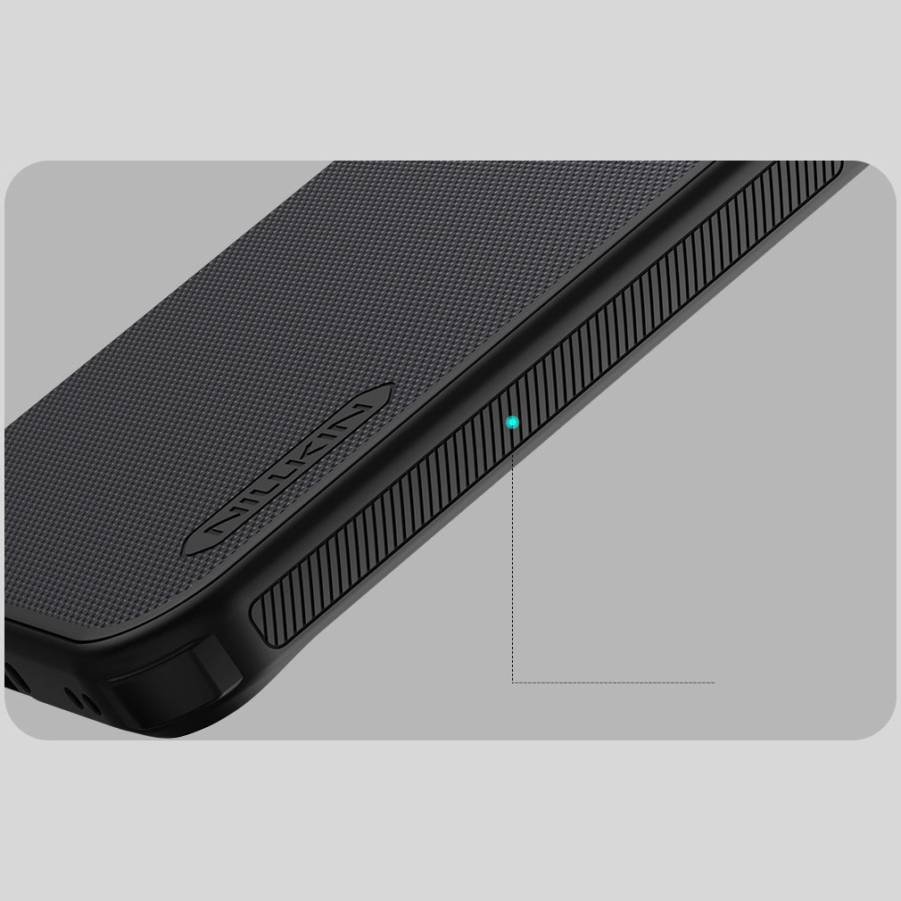 Handyhülle für Xiaomi 15T, Nillkin Frosted Shield Pro, Schwarz