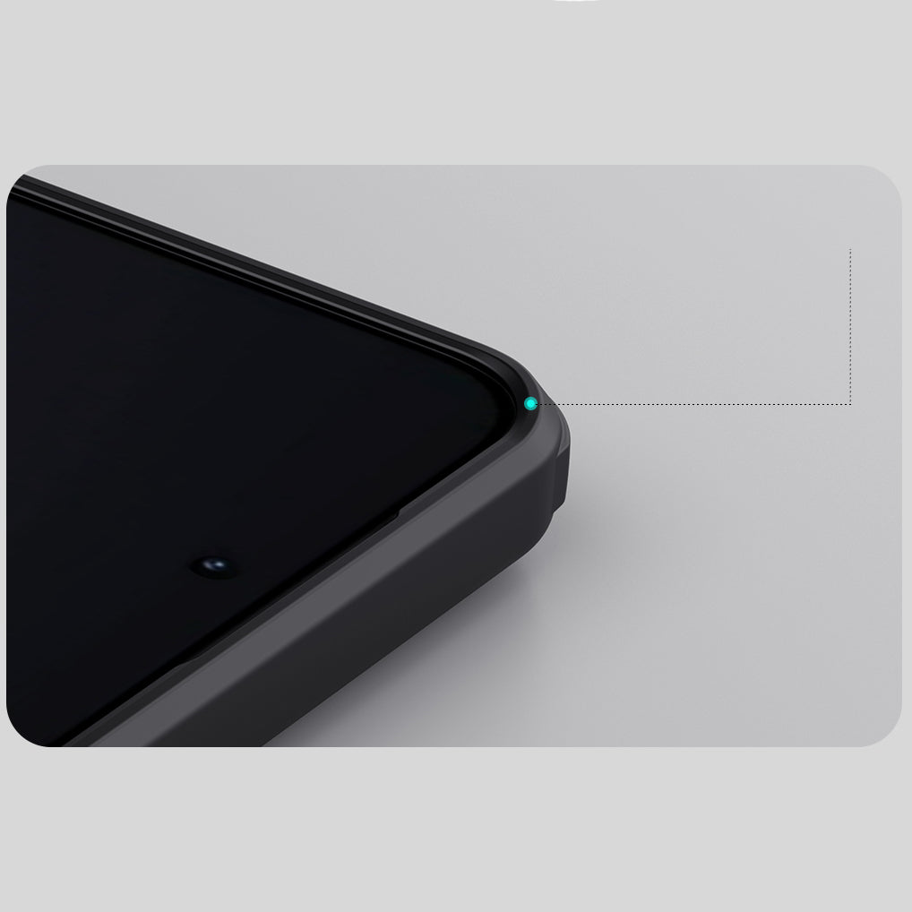 Handyhülle für Xiaomi 15T, Nillkin Frosted Shield Pro, Schwarz