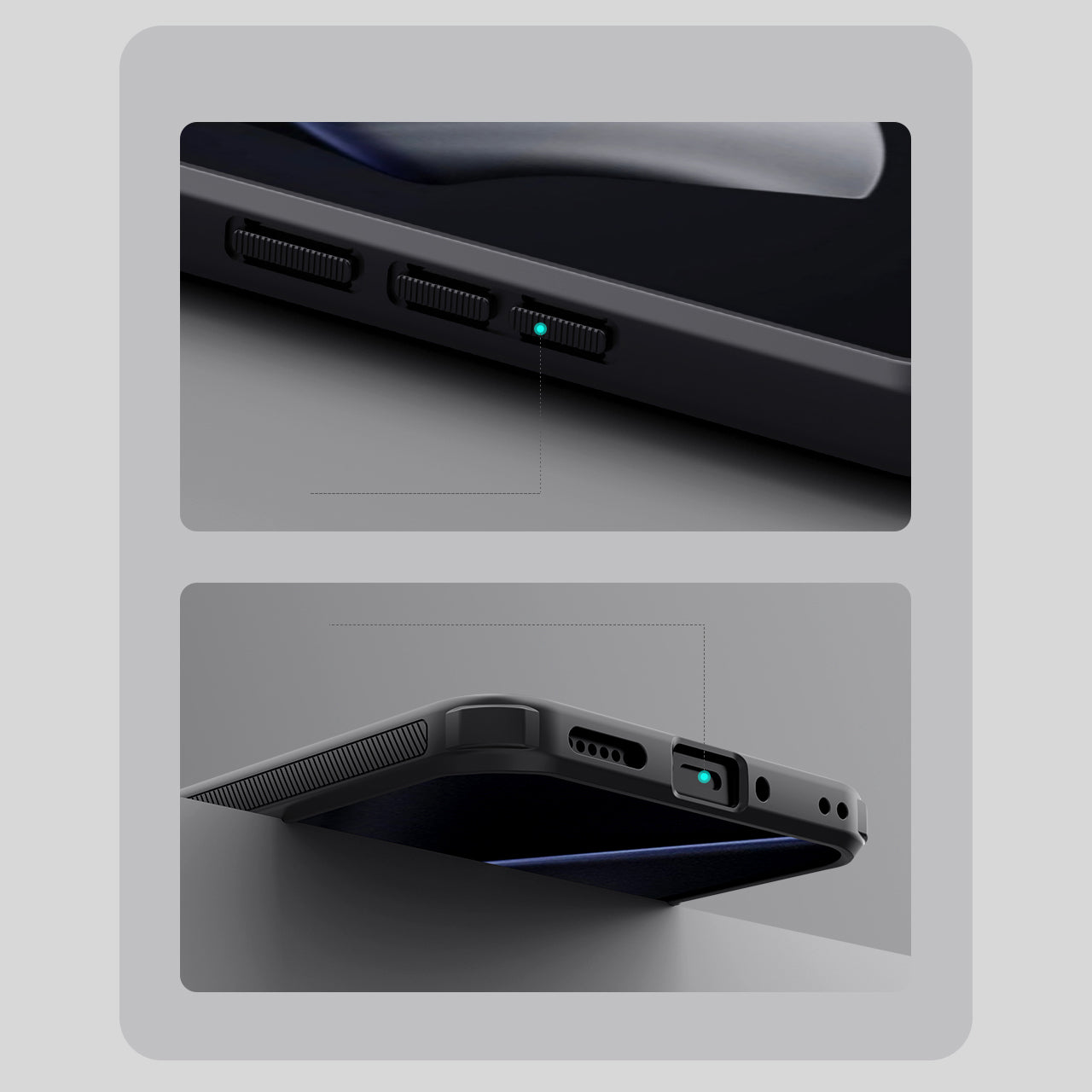 Handyhülle für Xiaomi 15T, Nillkin Frosted Shield Pro, Schwarz