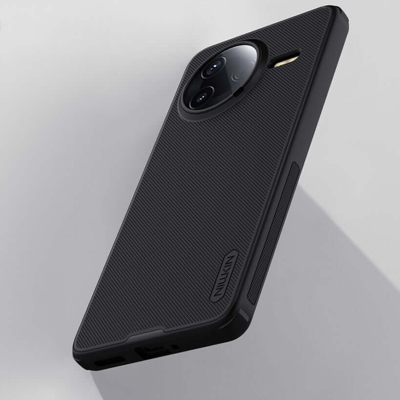 Handyhülle für Xiaomi POCO F7 Pro, Nillkin Frosted Shield Pro Magnetic, Schwarz