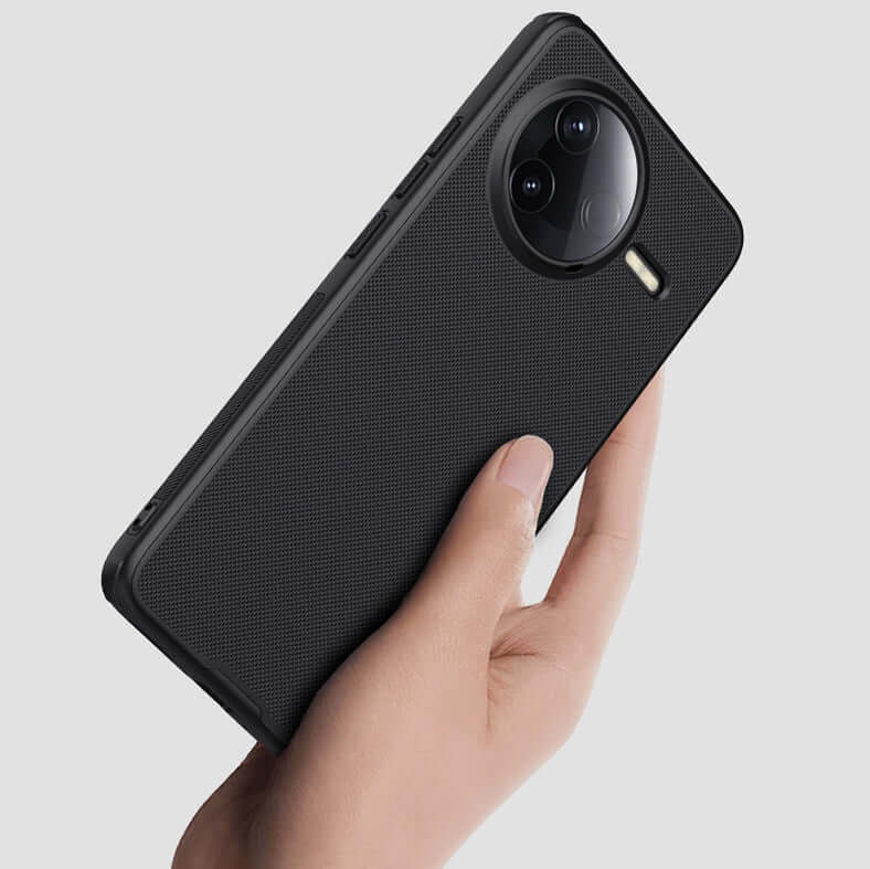 Handyhülle für Xiaomi POCO F7 Pro, Nillkin Frosted Shield Pro Magnetic, Schwarz