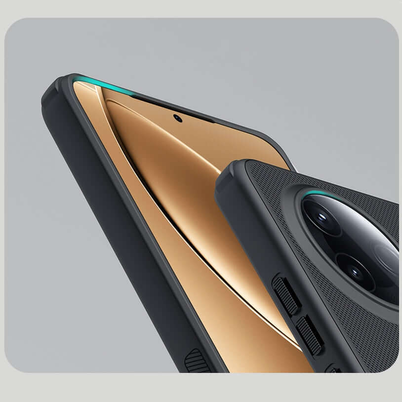 Handyhülle für Xiaomi POCO F7 Pro, Nillkin Frosted Shield Pro Magnetic, Schwarz