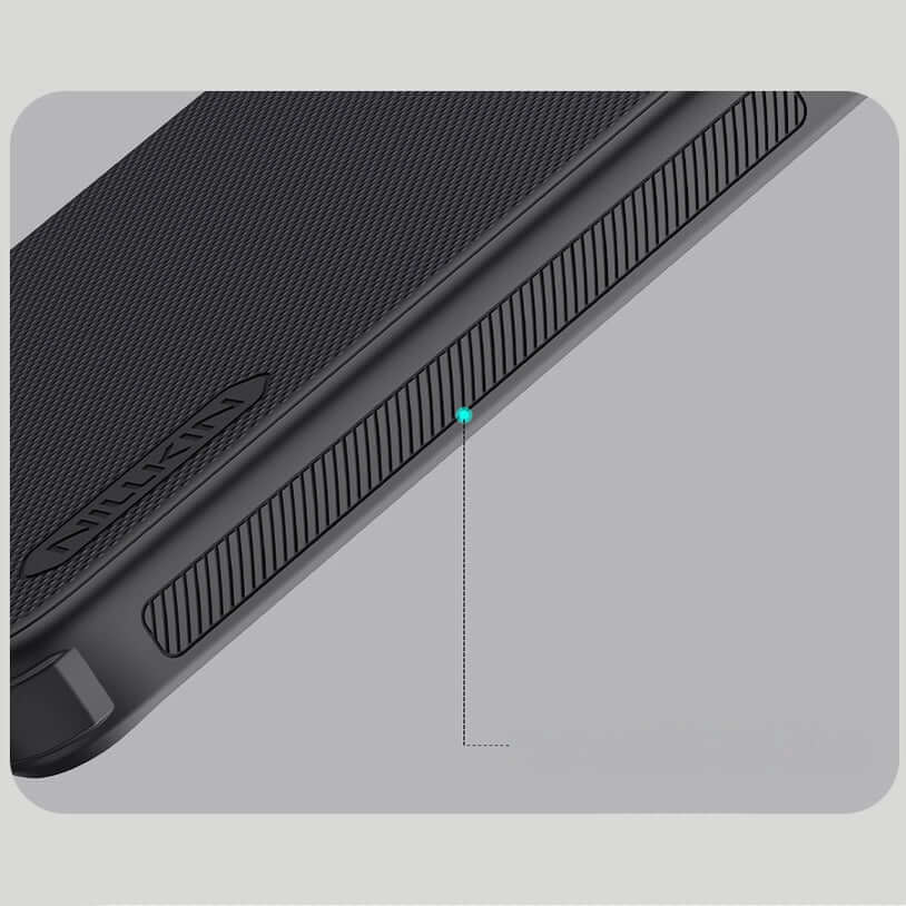 Handyhülle für Xiaomi POCO F7 Pro, Nillkin Frosted Shield Pro Magnetic, Schwarz