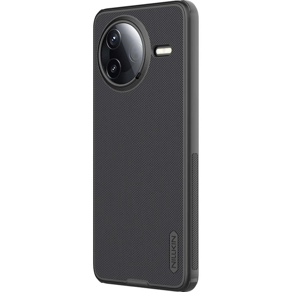 Handyhülle für Xiaomi POCO F7 Pro, Nillkin Frosted Shield Pro, Schwarz