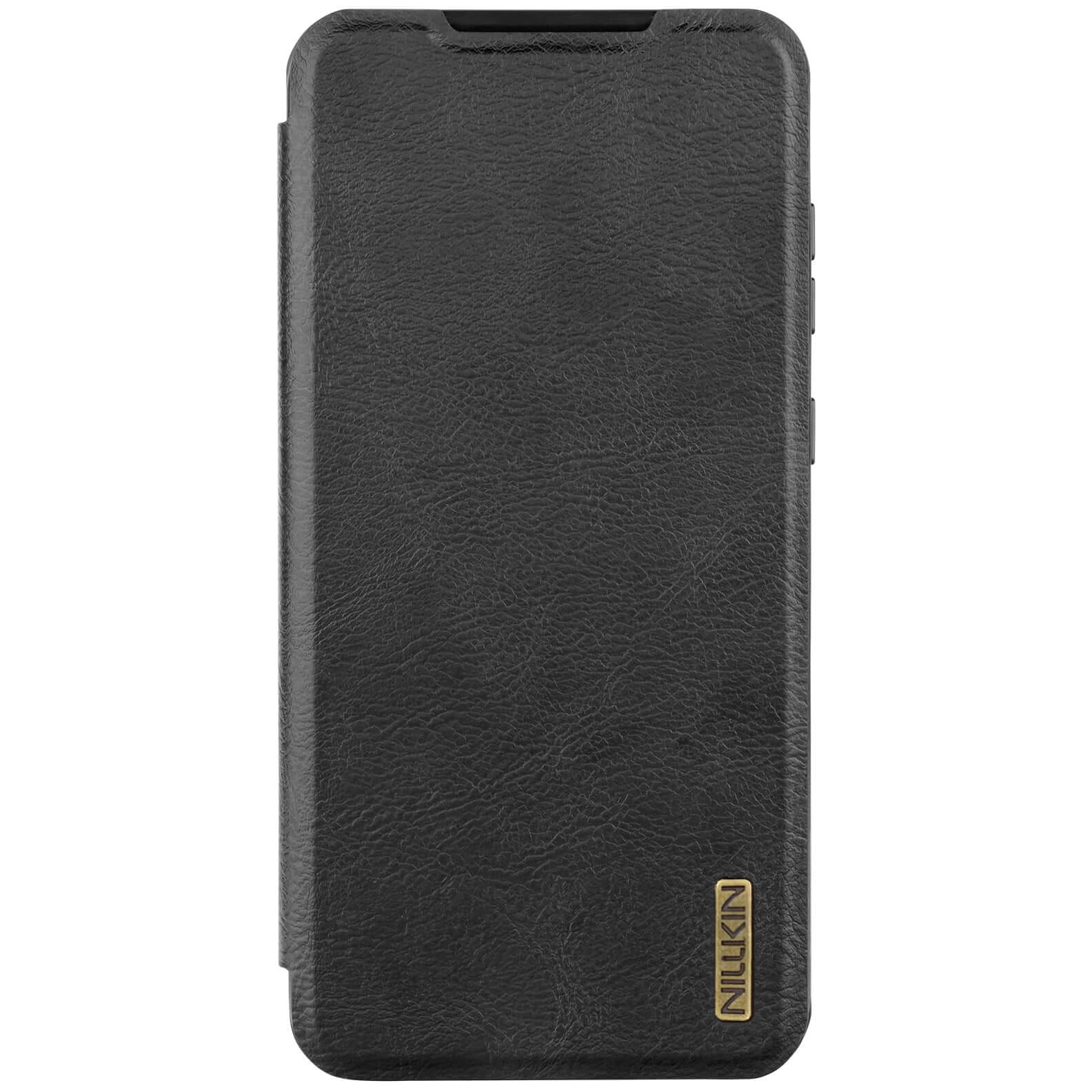 Handyhülle mit Klappe und Kameraschutz für Galaxy A56 5G, Nillkin Qin Pro, Schwarz