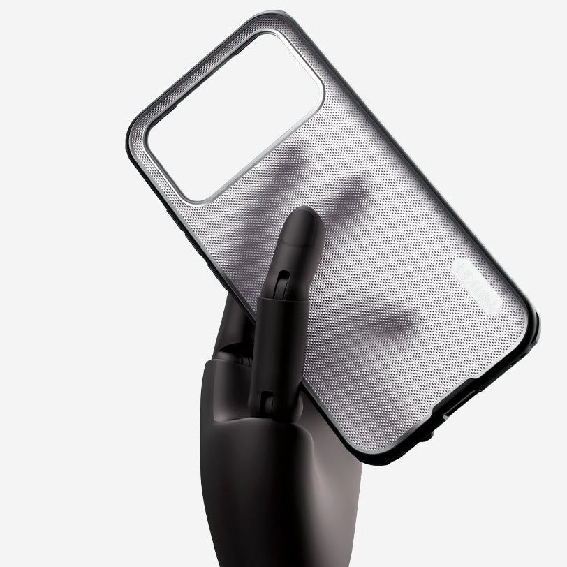 Handyhülle für Xiaomi POCO F8 Pro, Nillkin Super Frosted Shield Pro, Rauchfarben