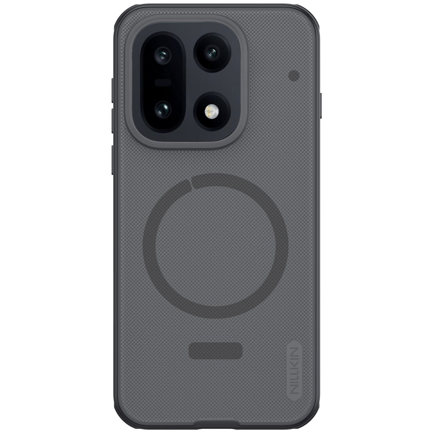 Handyhülle für OnePlus 15, Nillkin Super Frosted Shield Pro Magnetic mit MagSafe, Rauchfarben