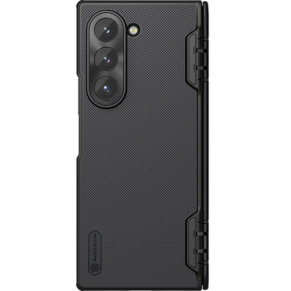Handyhülle für Galaxy Z Fold6, Nillkin Super Frosted Shield Fold Magnetic, Schwarz