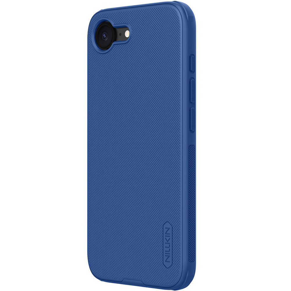 Handyhülle für iPhone 17e / 16e, Nillkin Frosted Shield Pro, Dunkelblau