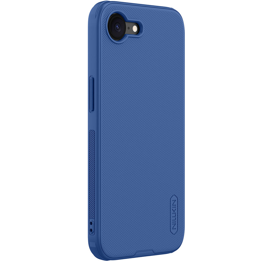 Handyhülle für iPhone 17e / 16e, Nillkin Frosted Shield Pro, Dunkelblau
