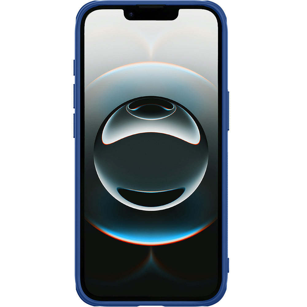 Handyhülle für iPhone 17e / 16e, Nillkin Frosted Shield Pro, Dunkelblau