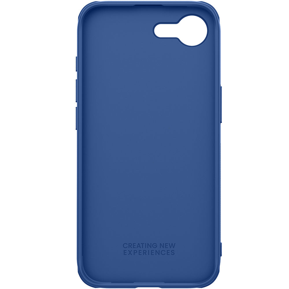 Handyhülle für iPhone 17e / 16e, Nillkin Frosted Shield Pro, Dunkelblau
