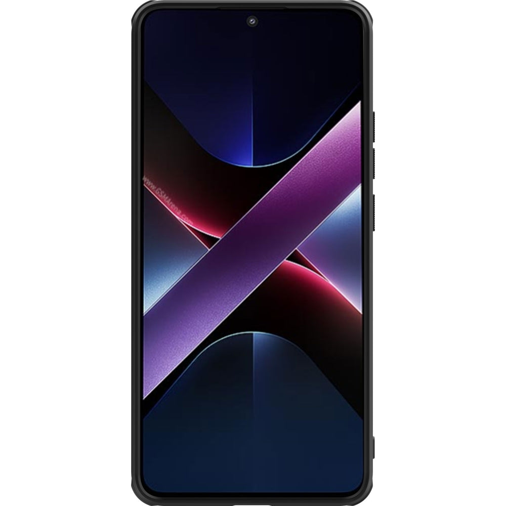 Handyhülle für POCO X7 Pro, Nillkin Frosted Shield Pro, Schwarz