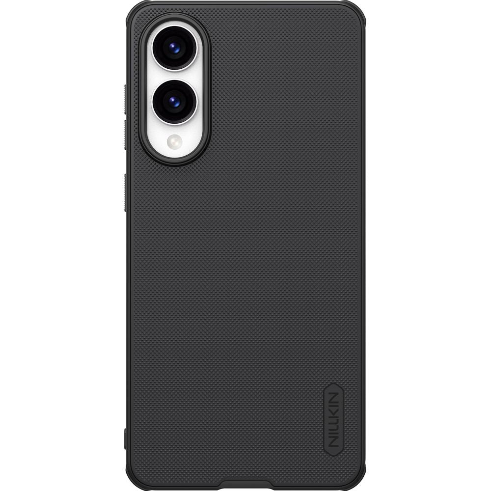 Handyhülle für Galaxy S25 Edge, Nillkin Frosted Shield Pro, Schwarz