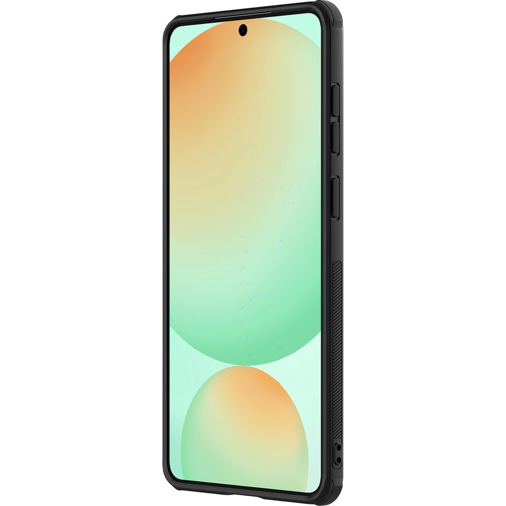 Handyhülle für Galaxy S25 Edge, Nillkin Frosted Shield Pro, Schwarz
