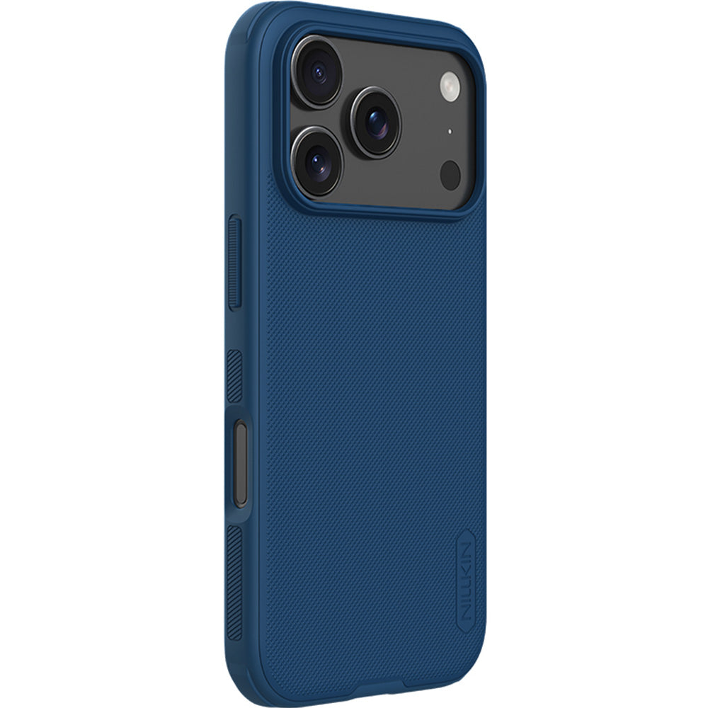 Handyhülle für iPhone 18 Pro Max / 17 Pro Max, Nillkin Super Frosted Shield Pro, Dunkelblau (3/6)