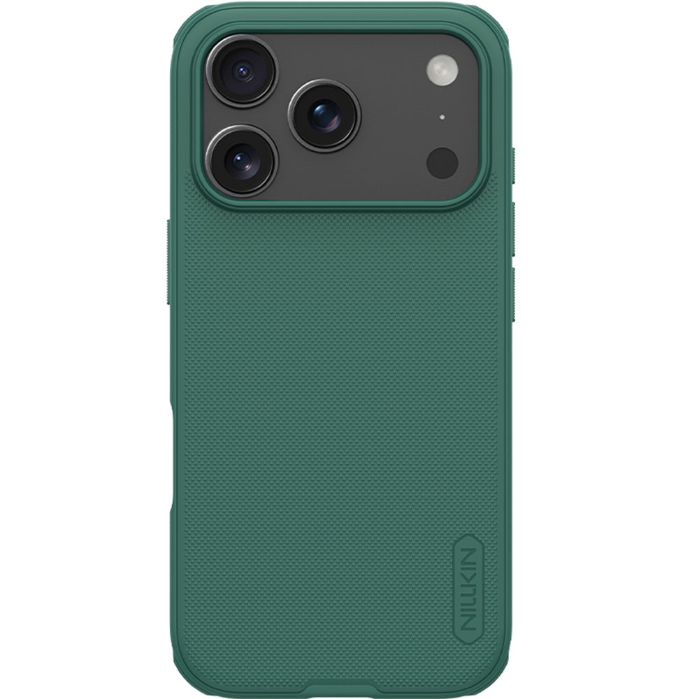 Handyhülle für iPhone 18 Pro Max / 17 Pro Max, Nillkin Super Frosted Shield Pro, Dunkelgrün (1/6)