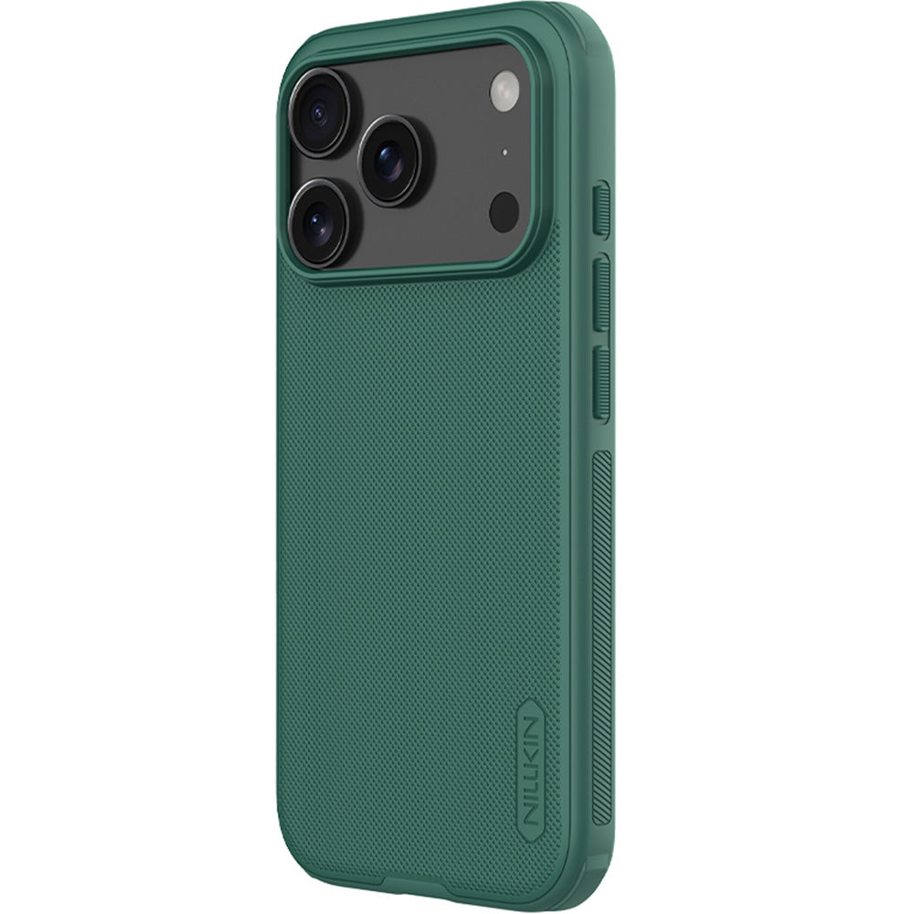 Handyhülle für iPhone 18 Pro Max / 17 Pro Max, Nillkin Super Frosted Shield Pro, Dunkelgrün (2/6)