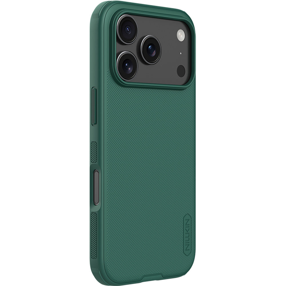 Handyhülle für iPhone 18 Pro Max / 17 Pro Max, Nillkin Super Frosted Shield Pro, Dunkelgrün (3/6)
