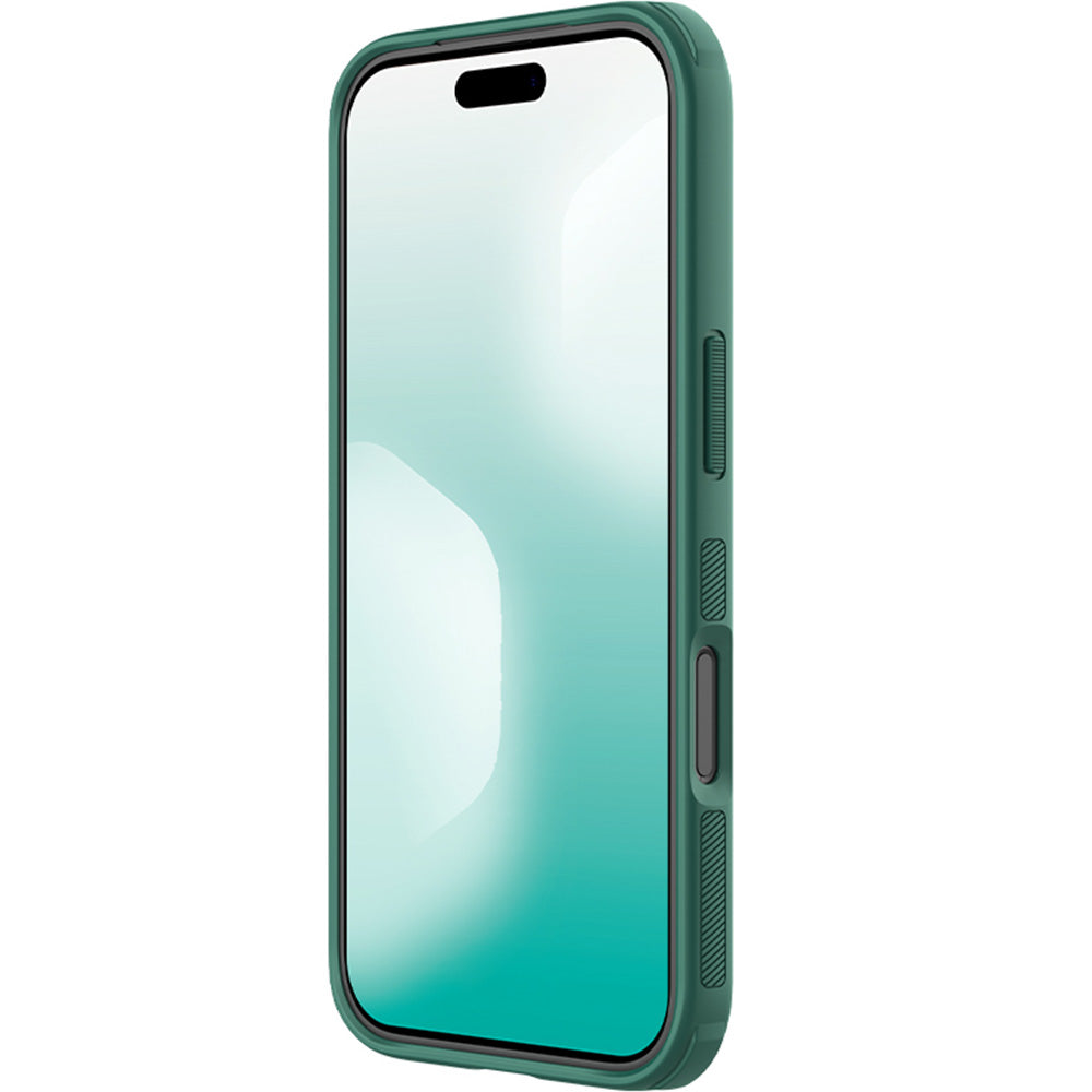 Handyhülle für iPhone 18 Pro Max / 17 Pro Max, Nillkin Super Frosted Shield Pro, Dunkelgrün (4/6)