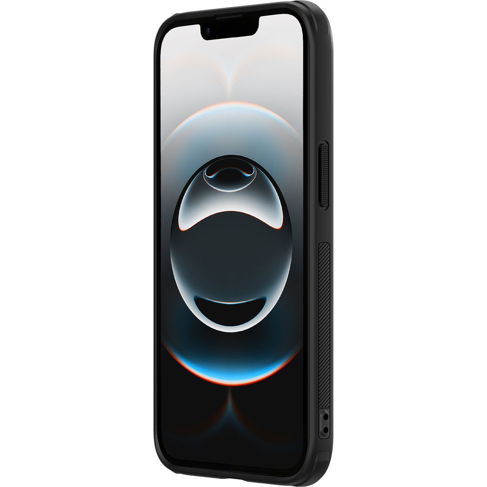 Handyhülle für iPhone 17e / 16e, Nillkin Frosted Shield Pro Magnetic mit MagSafe, Schwarz