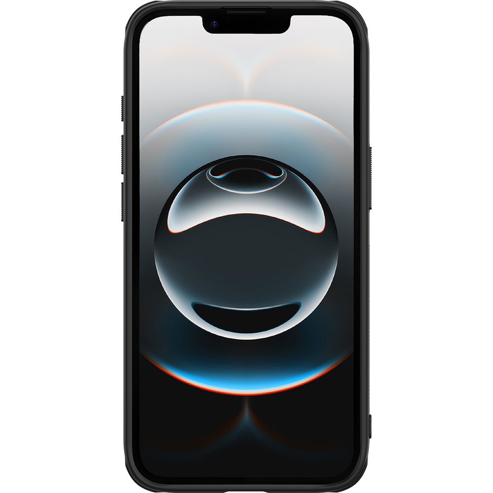 Handyhülle für iPhone 17e / 16e, Nillkin Frosted Shield Pro Magnetic mit MagSafe, Schwarz