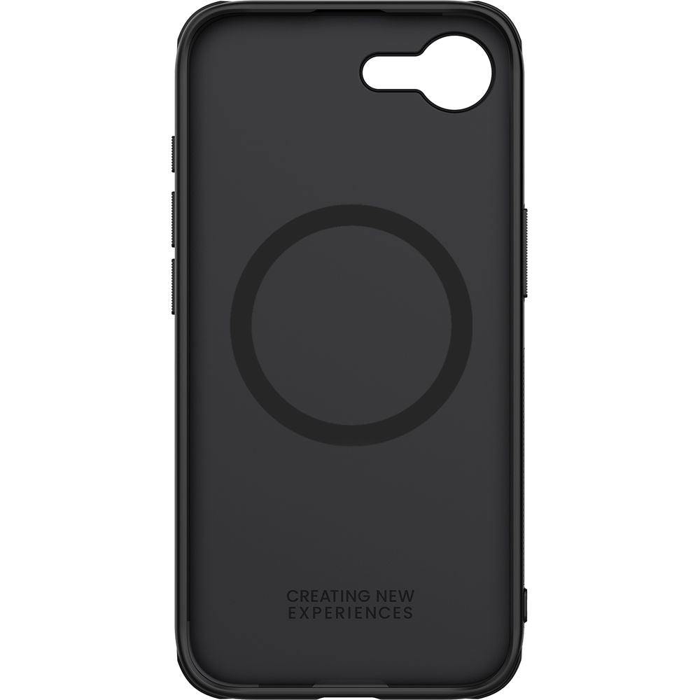 Handyhülle für iPhone 17e / 16e, Nillkin Frosted Shield Pro Magnetic mit MagSafe, Schwarz
