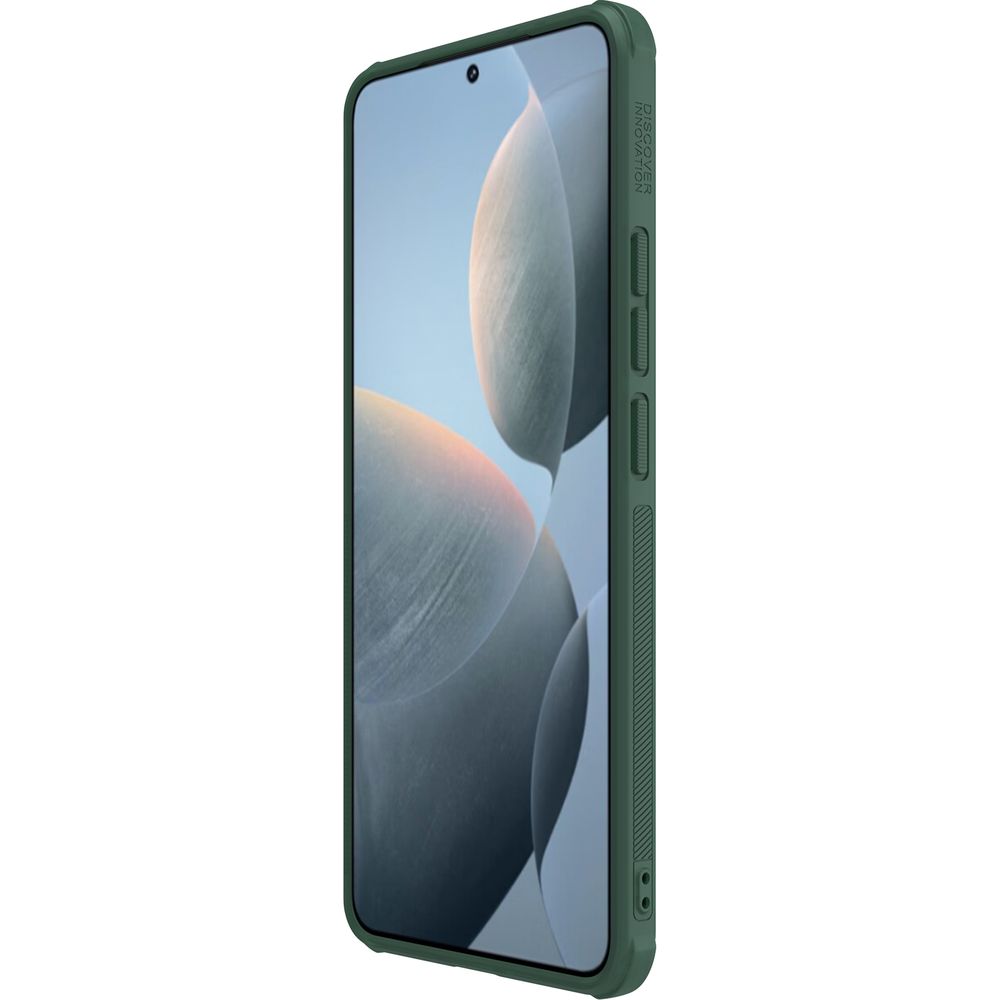 Handyhülle für Xiaomi Poco F6 Pro / Redmi K70 / K70 Pro, Nillkin Super Frosted Shield Pro Magnetic, Dunkelgrün