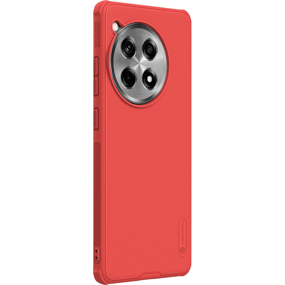 Schutzhülle für OnePlus 12R, Nillkin Super Frosted Shield Pro, Rot